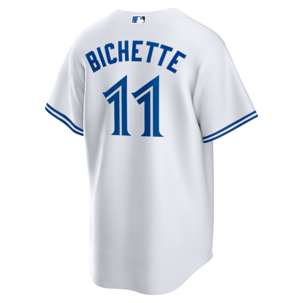 Bo Bichette Toronto Blue Jays Nike 2025 World Series Home Replica Player Jersey - White - Image 3