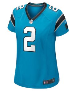 Alternative view of D.J. Moore Carolina Panthers Nike Women's Game Jersey - Blue