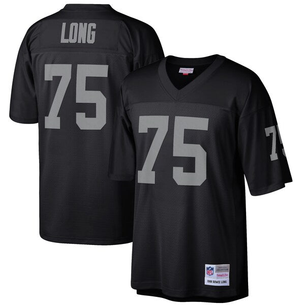 Howie Long Las Vegas Raiders Retired Player Legacy Replica Jersey - Black - Image 2