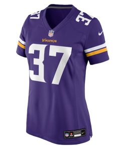 Alternative view of Tavierre Thomas Minnesota Vikings Nike Women's Team Game Jersey -  Purple