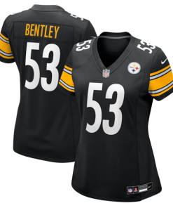 JaWhaun Bentley Pittsburgh Steelers Nike Women's Team Game Jersey -  Black