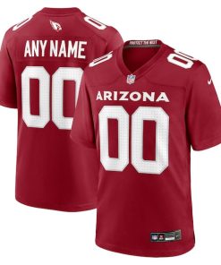 Arizona Cardinals Nike Custom Game Jersey - Cardinal