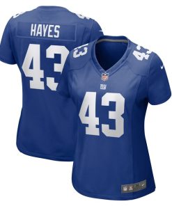 Kaleb Hayes New York Giants Nike Women's Team Game Jersey -  Royal