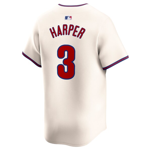 Bryce Harper Philadelphia Phillies Nike 3rd Alternate Limited Player Jersey?ยจC Cream - Image 3