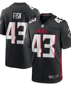 Tucker Fisk Atlanta Falcons Nike Player Game Jersey - Black