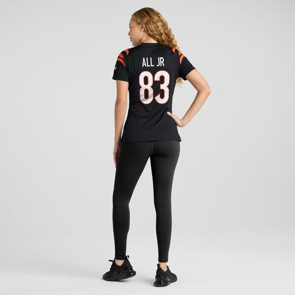 Erick All Jr. Cincinnati Bengals Nike Women's Team Game Jersey - Black - Image 5