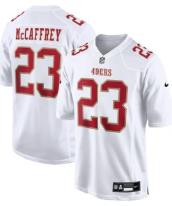 Christian McCaffrey San Francisco 49ers Nike Fashion Game Jersey - Tundra White