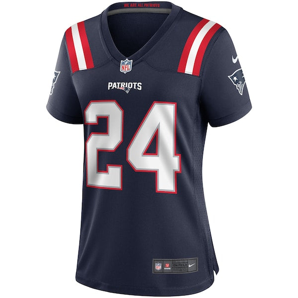 Ty Law New England Patriots Nike Women's Game Retired Player Jersey - Navy/Red - Image 3