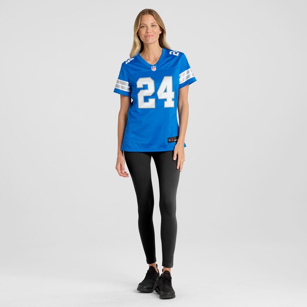 Loren Strickland Detroit Lions Nike Women's Team Game Jersey - Blue - Image 5