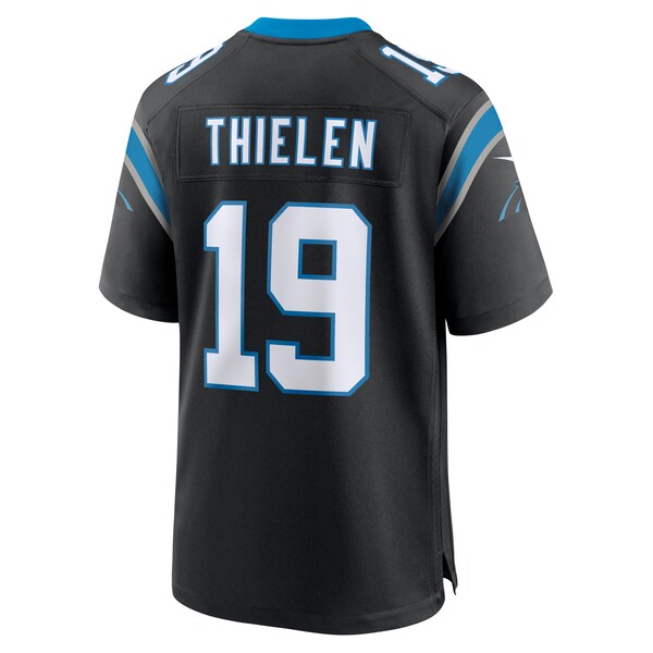 Adam Thielen Carolina Panthers Nike Game Player Jersey - Black/Blue - Image 4