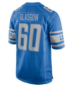 Alternative view of Graham Glasgow Detroit Lions Nike Game Jersey - Blue