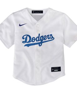 Alternative view of Los Angeles Dodgers Nike Toddler Home Replica Team Jersey - White
