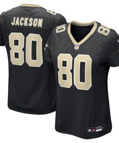 Jermaine Jackson New Orleans Saints Nike Women's  Game Jersey -  Black