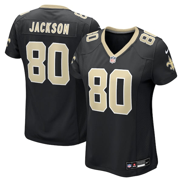 Jermaine Jackson New Orleans Saints Nike Women's Game Jersey - Black