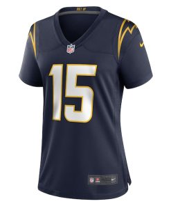 Alternative view of Ladd McConkey Los Angeles Chargers Nike Women's Alternate Game Jersey -  Navy/Royal/White