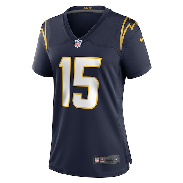 Ladd McConkey Los Angeles Chargers Nike Women's Alternate Game Jersey - Navy/Royal/White - Image 2