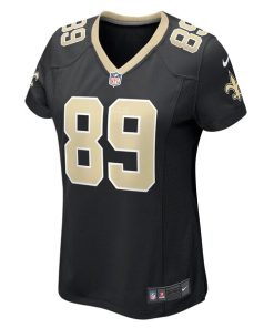 Alternative view of Dylan Soehner New Orleans Saints Nike Women's Game Jersey - Black