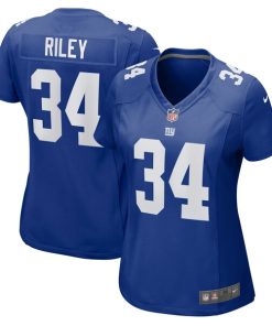 Alternative view of Elijah Riley New York Giants Nike Women's  Game Jersey -  Royal