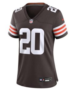 Alternative view of Pierre Strong Jr. Cleveland Browns Nike Women's  Game Jersey -  Brown