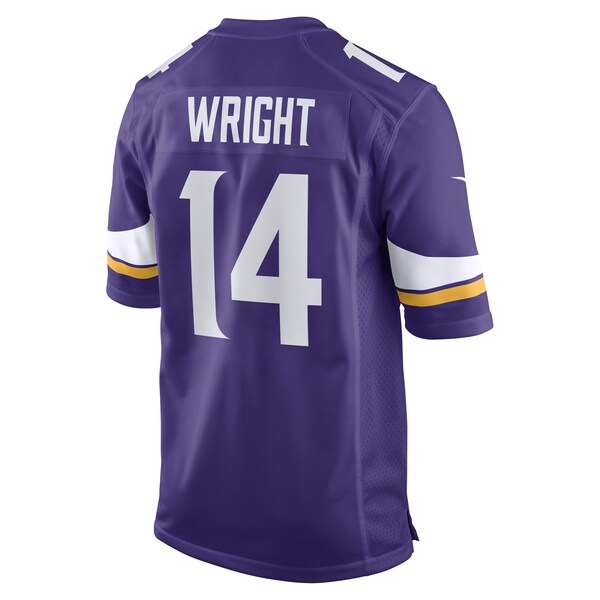 Ryan Wright Minnesota Vikings Nike Game Player Jersey - Purple - Image 3