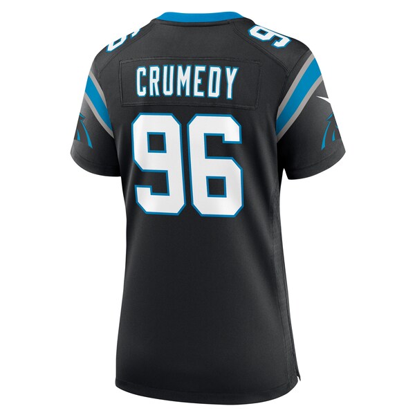 Jaden Crumedy Carolina Panthers Nike Women's Game Jersey - Black - Image 3