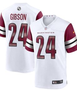 Antonio Gibson Washington Commanders Nike Game Jersey - White/Black/Burgundy