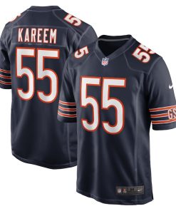 Khalid Kareem Chicago Bears Nike Team Game Jersey -  Navy