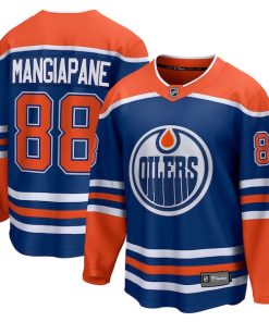 Andrew Mangiapane Edmonton Oilers Home Breakaway Jersey - Royal