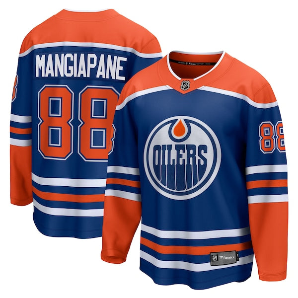 Andrew Mangiapane Edmonton Oilers Home Breakaway Jersey - Royal