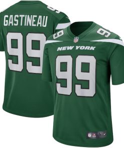 Mark Gastineau New York Jets Nike Game Retired Player Jersey - Gotham Green/White