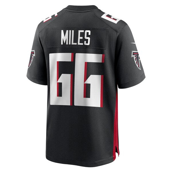 Joshua Miles Atlanta Falcons Nike Game Jersey - Black - Image 3