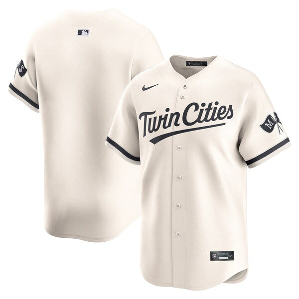 Minnesota Twins Nike Alternate Limited Jersey?ยจC Cream