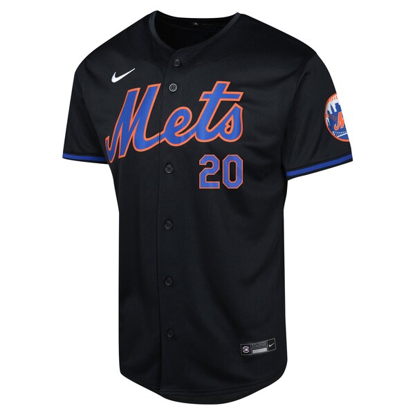 Pete Alonso New York Mets Nike Youth Alternate Limited Player Jersey - Black - Image 2