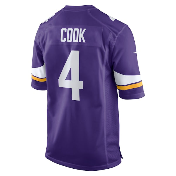 Dalvin Cook Minnesota Vikings Nike Game Jersey - Purple/White - Image 4