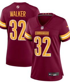 Mykal Walker Washington Commanders Nike Women's  Game Jersey -  Burgundy