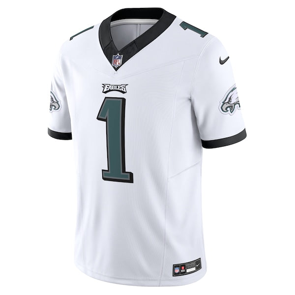 Jalen Hurts Philadelphia Eagles Nike Vapor F.U.S.E. Limited Jersey - White/Black/Green/Kelly Green - Image 3