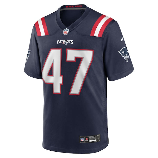 K'Lavon Chaisson New England Patriots Nike Team Game Jersey - Navy - Image 2