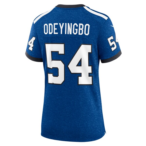 Dayo Odeyingbo Indianapolis Colts Nike Women's Indiana Nights Alternate Game Jersey - Royal/Royal - Image 2