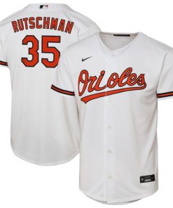 Adley Rutschman Baltimore Orioles Nike Youth Home Replica Player Jersey - White