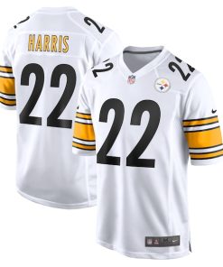 Najee Harris Pittsburgh Steelers Nike Game Jersey - White