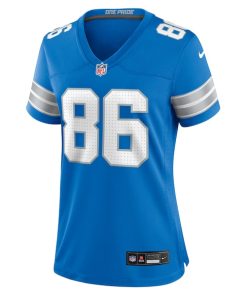 Alternative view of Malik Taylor Detroit Lions Nike Women's Team Game Jersey -  Blue