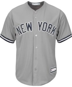 Alternative view of New York Yankees Big & Tall Replica Team Jersey - Gray