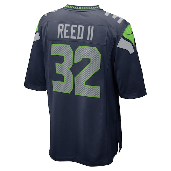 Jerrick Reed II Seattle Seahawks Nike Game Jersey - College Navy - Image 2