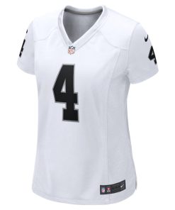 Alternative view of Aidan O'Connell Las Vegas Raiders Nike Women's  Game Jersey -  White