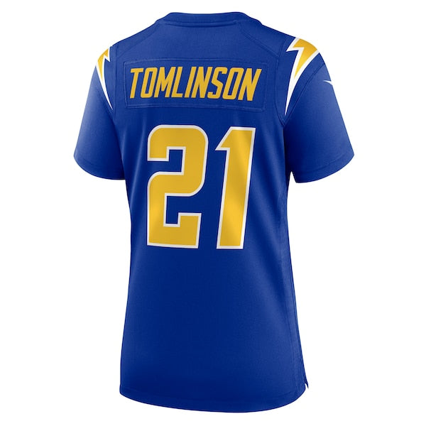 LaDainian Tomlinson Los Angeles Chargers Nike Women's Retired Game Jersey - Royal/Navy/Powder Blue - Image 4