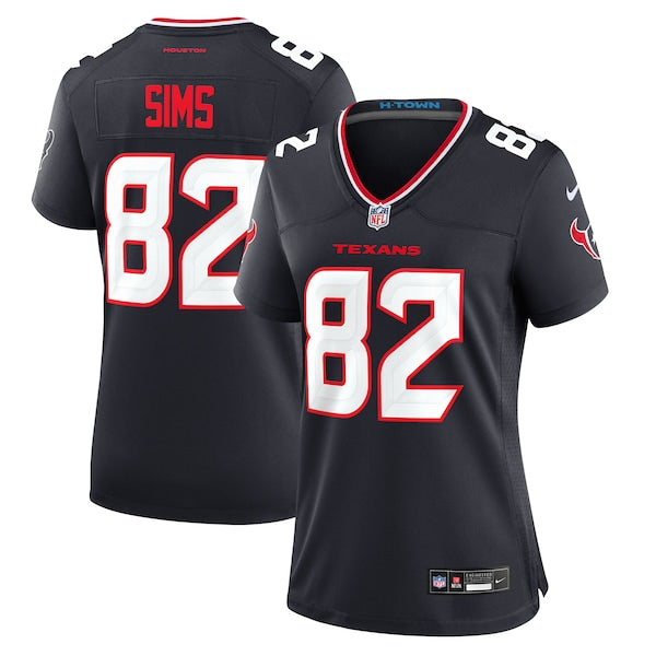 Steven Sims Houston Texans Nike Women's Team Game Jersey - Navy