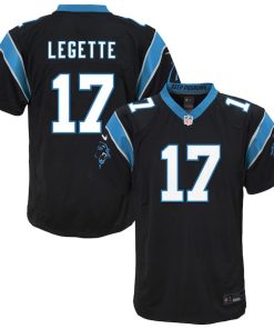 Xavier Legette Carolina Panthers Nike Youth Team Game Jersey - Black/Blue