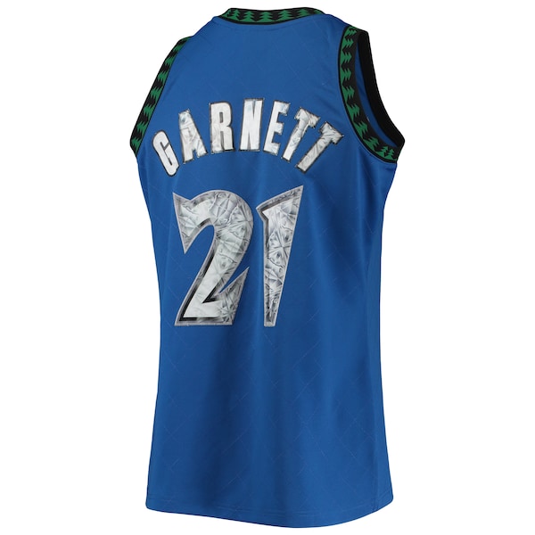 Kevin Garnett Minnesota Timberwolves 2003/04 Hardwood Classics NBA 75th Anniversary Diamond Swingman Jersey - Blue - Image 3