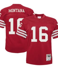 Joe Montana San Francisco 49ers Toddler 1990 Retired Legacy Jersey - Scarlet
