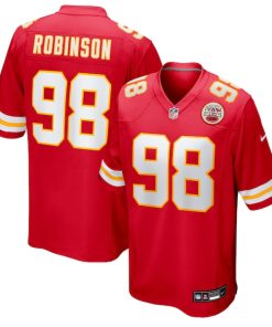 Janarius Robinson Kansas City Chiefs Nike Team Game Jersey -  Red